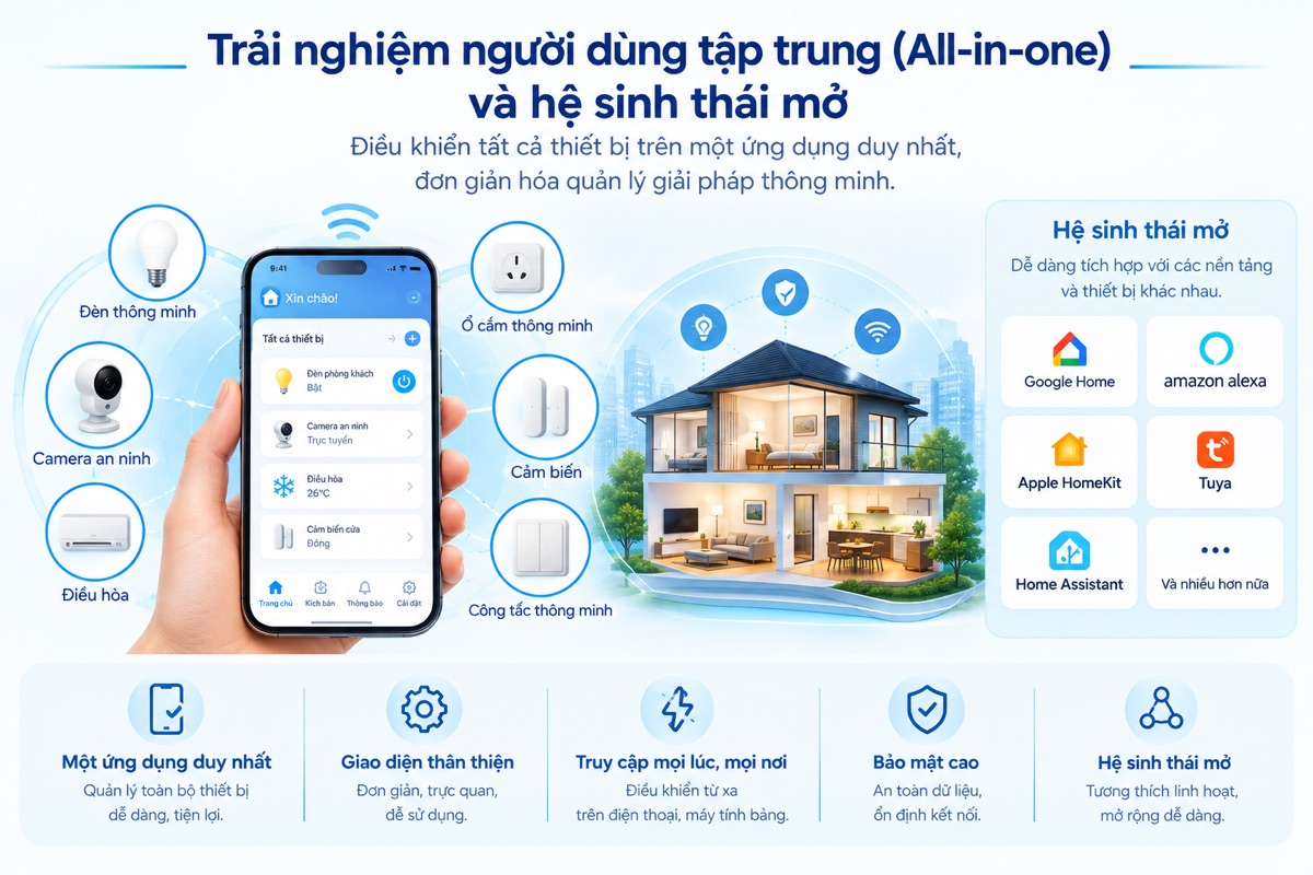Trải nghiệm tập trung All-in-one